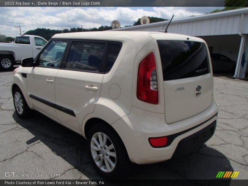 Dune Beige / Black Soul Logo Cloth 2013 Kia Soul +