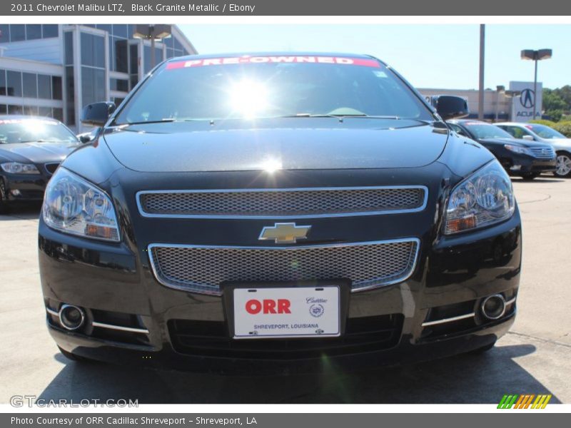 Black Granite Metallic / Ebony 2011 Chevrolet Malibu LTZ