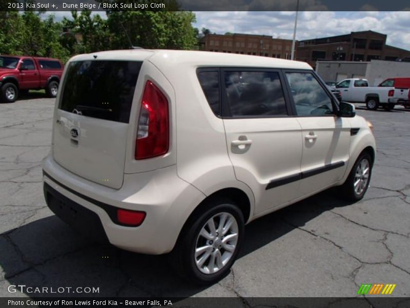 Dune Beige / Black Soul Logo Cloth 2013 Kia Soul +