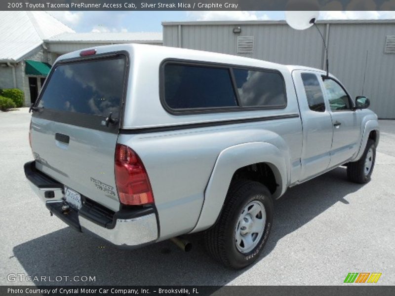 Silver Streak Mica / Graphite Gray 2005 Toyota Tacoma PreRunner Access Cab