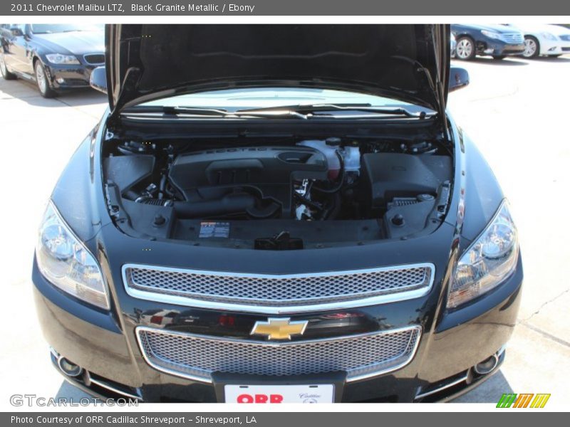 Black Granite Metallic / Ebony 2011 Chevrolet Malibu LTZ