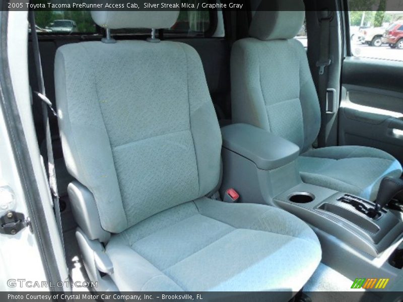 Silver Streak Mica / Graphite Gray 2005 Toyota Tacoma PreRunner Access Cab