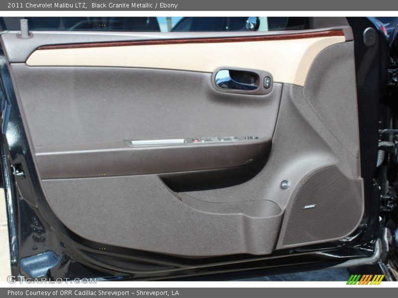 Black Granite Metallic / Ebony 2011 Chevrolet Malibu LTZ