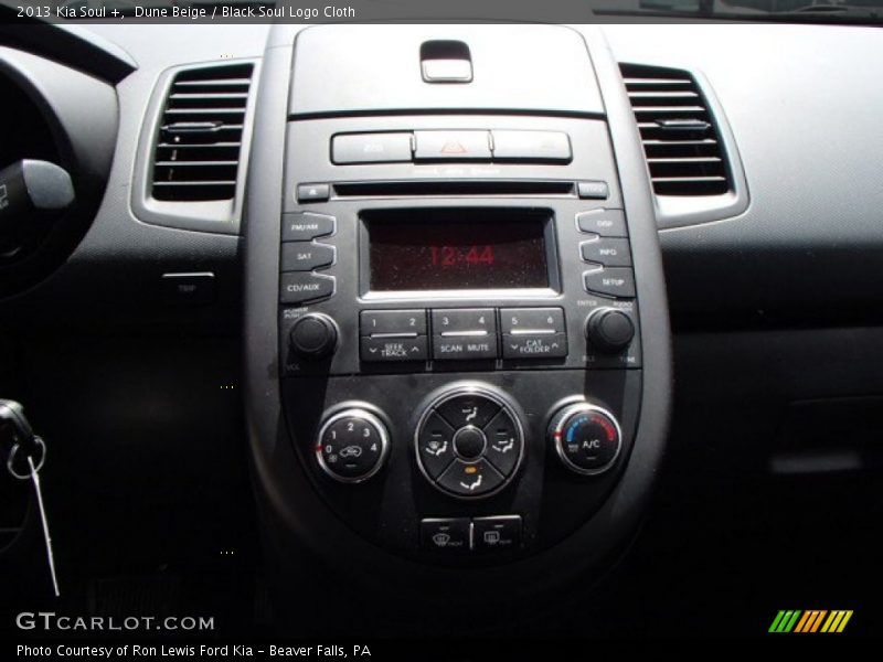 Dune Beige / Black Soul Logo Cloth 2013 Kia Soul +