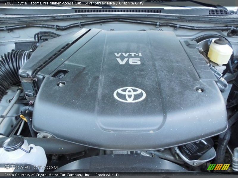 Silver Streak Mica / Graphite Gray 2005 Toyota Tacoma PreRunner Access Cab
