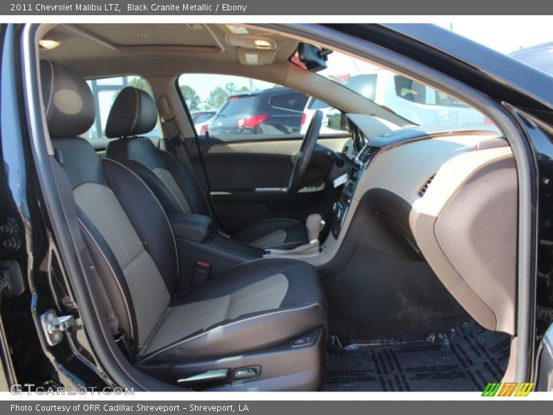 Black Granite Metallic / Ebony 2011 Chevrolet Malibu LTZ
