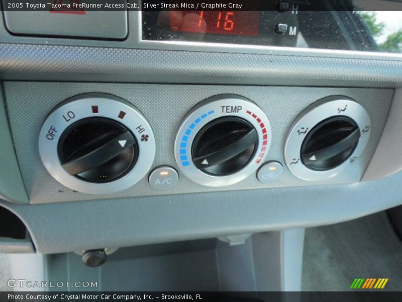 Silver Streak Mica / Graphite Gray 2005 Toyota Tacoma PreRunner Access Cab