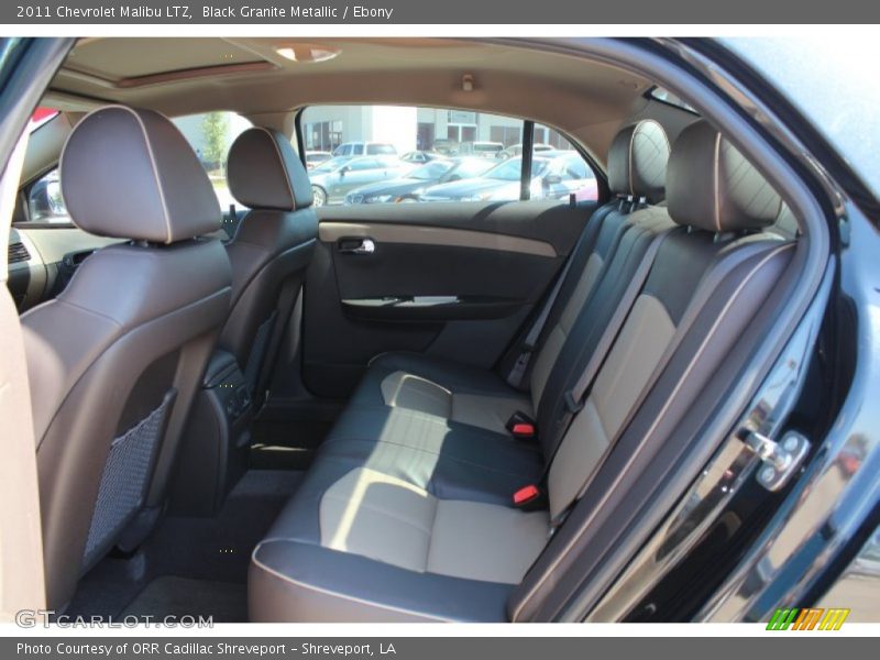 Black Granite Metallic / Ebony 2011 Chevrolet Malibu LTZ