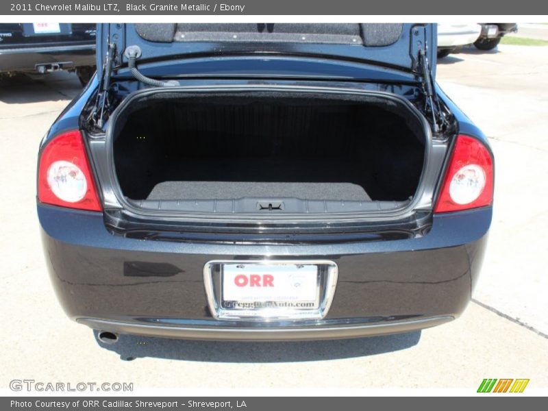 Black Granite Metallic / Ebony 2011 Chevrolet Malibu LTZ