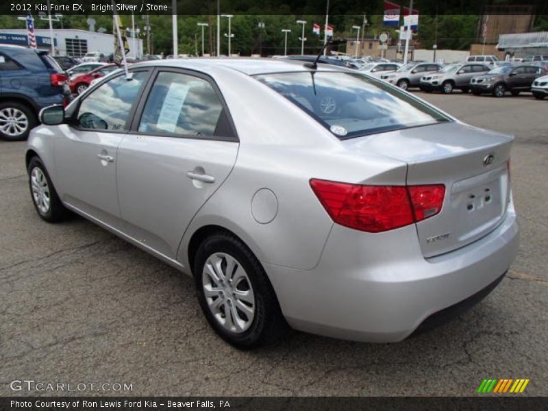Bright Silver / Stone 2012 Kia Forte EX