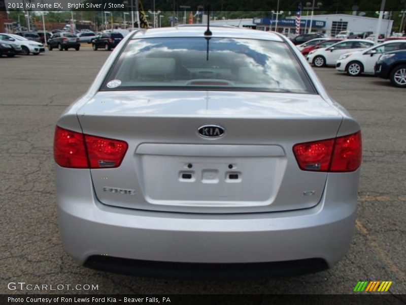 Bright Silver / Stone 2012 Kia Forte EX