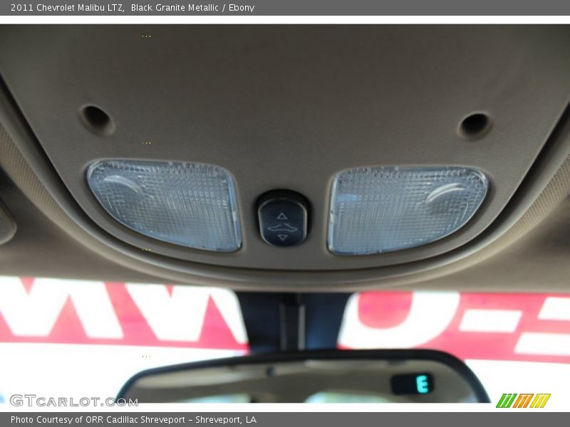 Black Granite Metallic / Ebony 2011 Chevrolet Malibu LTZ