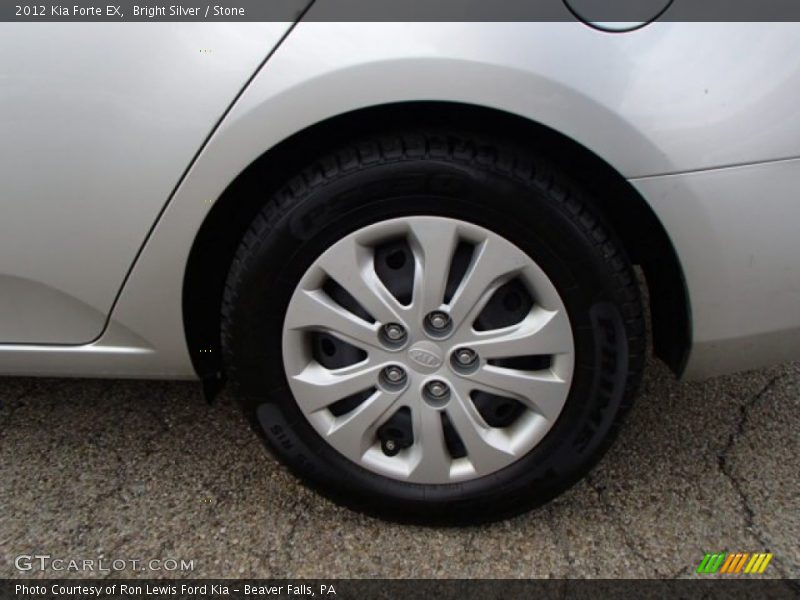 Bright Silver / Stone 2012 Kia Forte EX