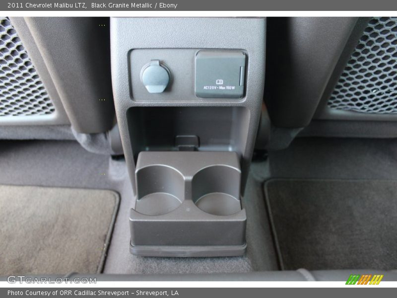 Black Granite Metallic / Ebony 2011 Chevrolet Malibu LTZ