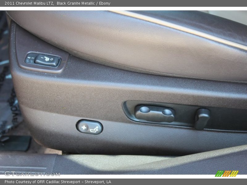 Black Granite Metallic / Ebony 2011 Chevrolet Malibu LTZ