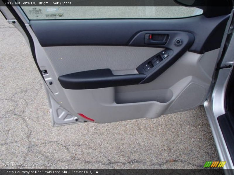 Bright Silver / Stone 2012 Kia Forte EX
