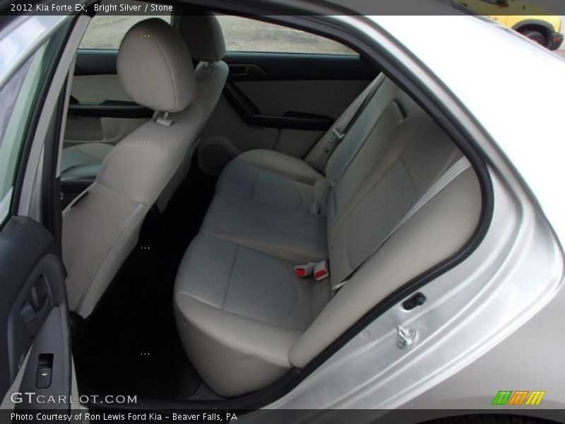 Bright Silver / Stone 2012 Kia Forte EX