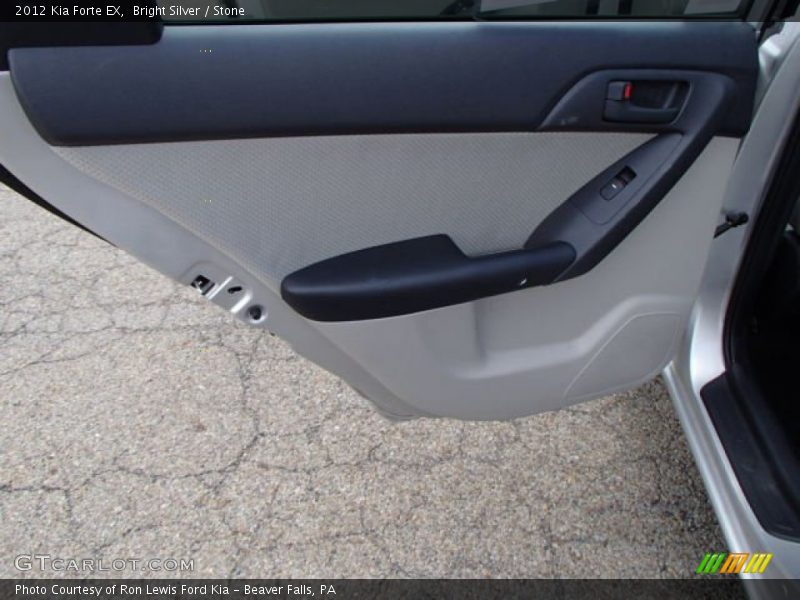 Bright Silver / Stone 2012 Kia Forte EX