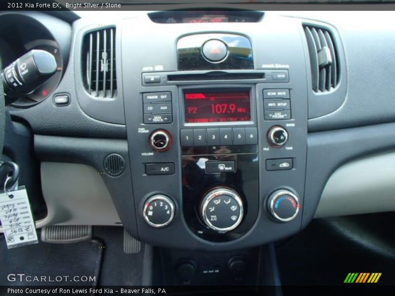 Bright Silver / Stone 2012 Kia Forte EX