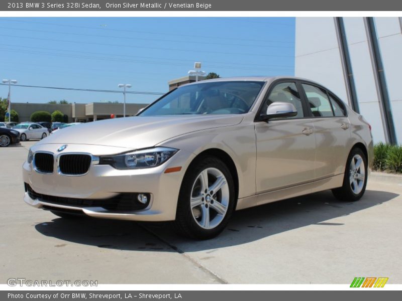 Front 3/4 View of 2013 3 Series 328i Sedan