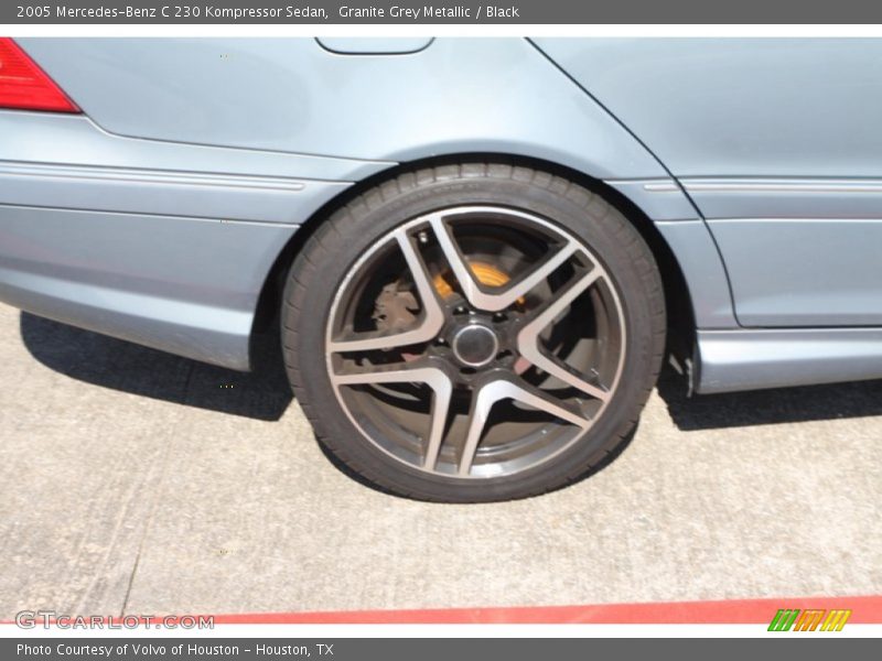 Granite Grey Metallic / Black 2005 Mercedes-Benz C 230 Kompressor Sedan