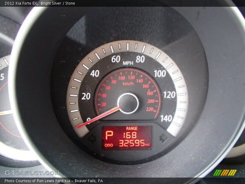 Bright Silver / Stone 2012 Kia Forte EX