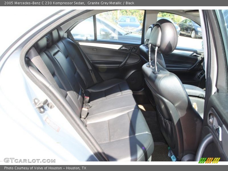 Granite Grey Metallic / Black 2005 Mercedes-Benz C 230 Kompressor Sedan