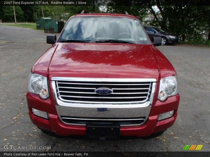 Redfire Metallic / Stone 2007 Ford Explorer XLT 4x4