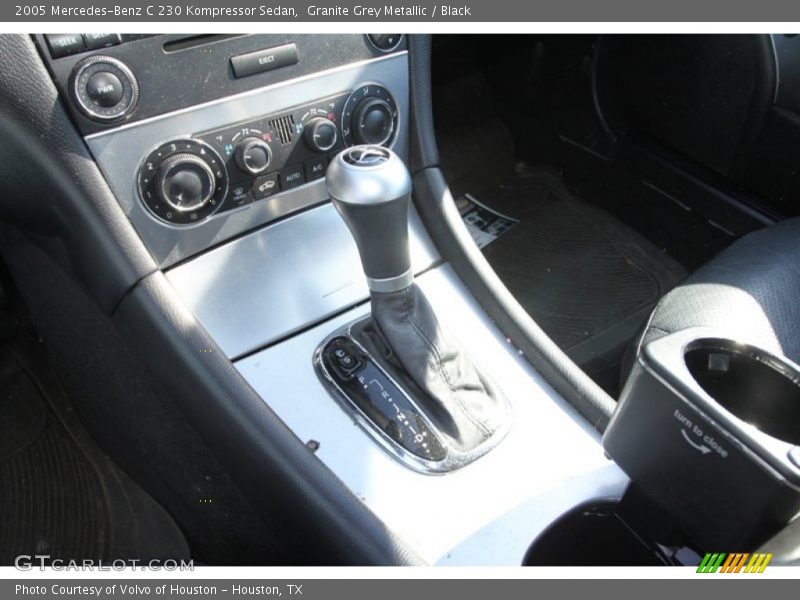 Granite Grey Metallic / Black 2005 Mercedes-Benz C 230 Kompressor Sedan