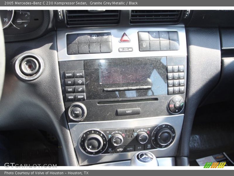 Granite Grey Metallic / Black 2005 Mercedes-Benz C 230 Kompressor Sedan