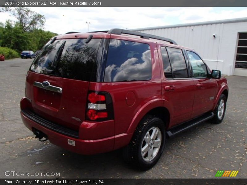 Redfire Metallic / Stone 2007 Ford Explorer XLT 4x4