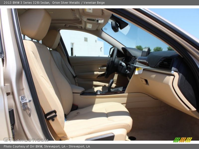 Orion Silver Metallic / Venetian Beige 2013 BMW 3 Series 328i Sedan