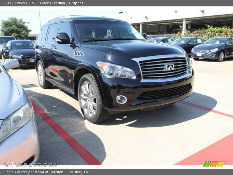 Black Obsidian / Graphite 2012 Infiniti QX 56