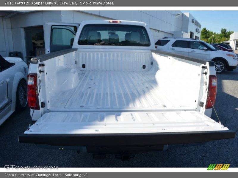 Oxford White / Steel 2013 Ford F250 Super Duty XL Crew Cab