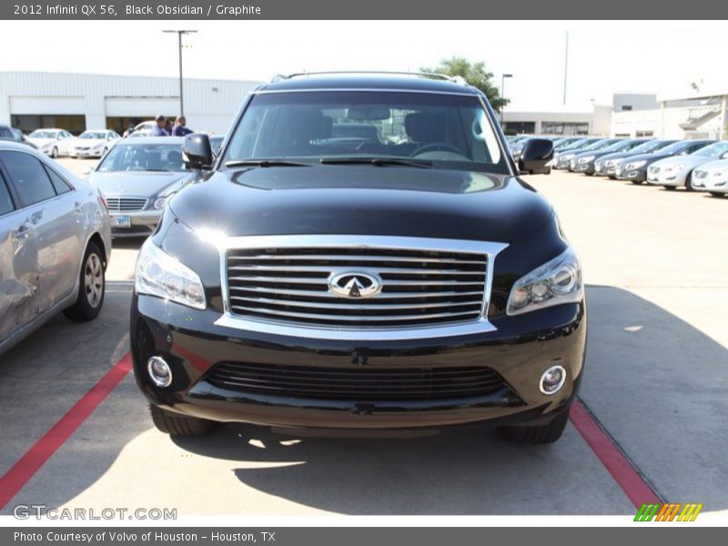 Black Obsidian / Graphite 2012 Infiniti QX 56