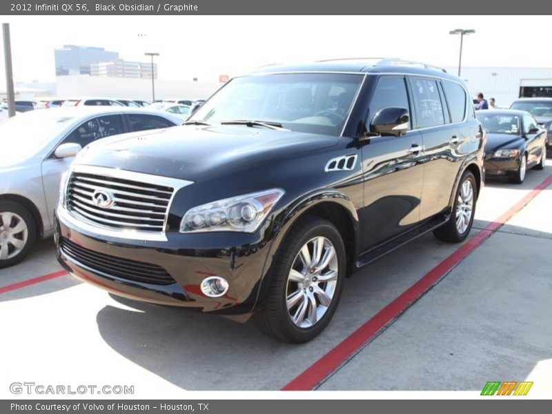 Black Obsidian / Graphite 2012 Infiniti QX 56