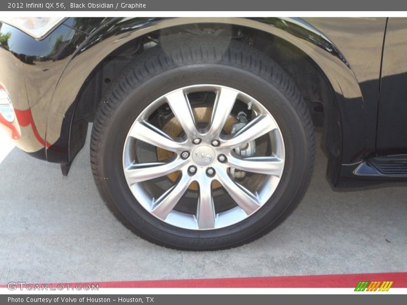 Black Obsidian / Graphite 2012 Infiniti QX 56