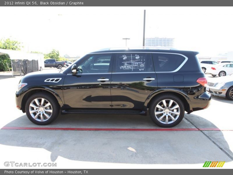 Black Obsidian / Graphite 2012 Infiniti QX 56