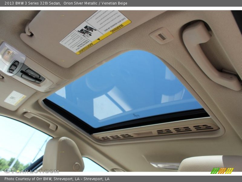 Sunroof of 2013 3 Series 328i Sedan