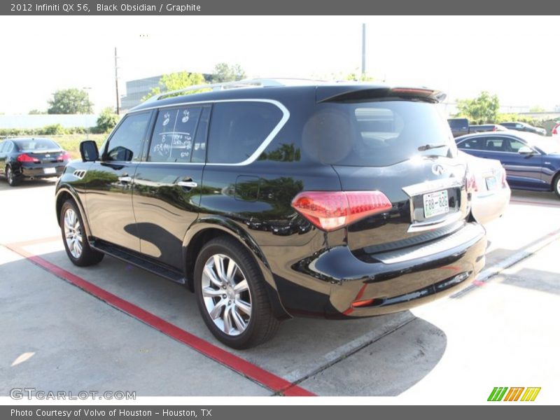 Black Obsidian / Graphite 2012 Infiniti QX 56
