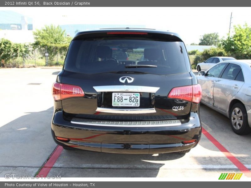 Black Obsidian / Graphite 2012 Infiniti QX 56