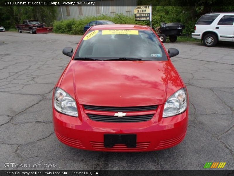 Victory Red / Gray 2010 Chevrolet Cobalt LS Coupe