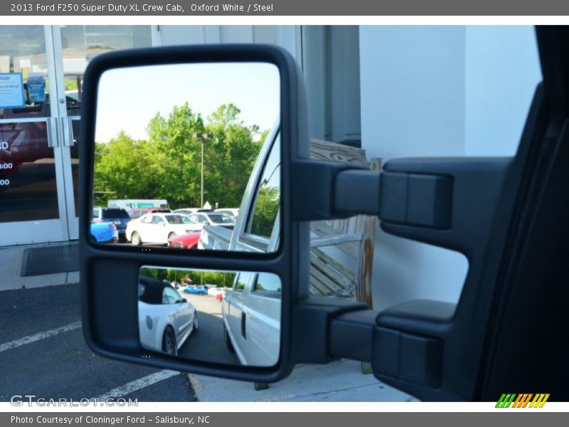 Oxford White / Steel 2013 Ford F250 Super Duty XL Crew Cab