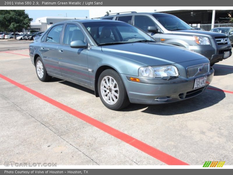 Platinum Green Metallic / Light Sand 2001 Volvo S80 2.9