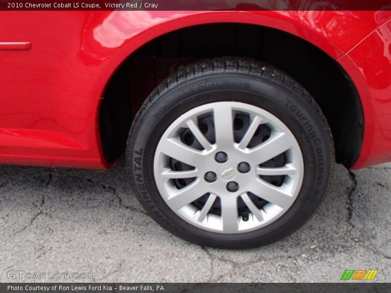Victory Red / Gray 2010 Chevrolet Cobalt LS Coupe