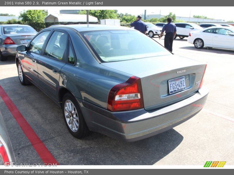 Platinum Green Metallic / Light Sand 2001 Volvo S80 2.9