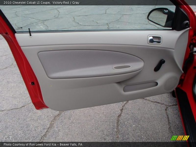 Victory Red / Gray 2010 Chevrolet Cobalt LS Coupe