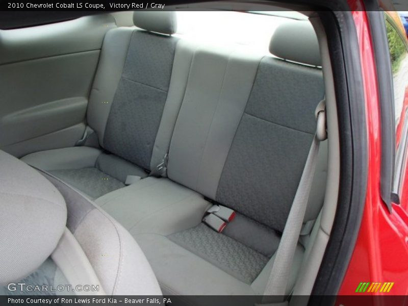 Victory Red / Gray 2010 Chevrolet Cobalt LS Coupe