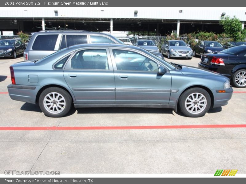 Platinum Green Metallic / Light Sand 2001 Volvo S80 2.9