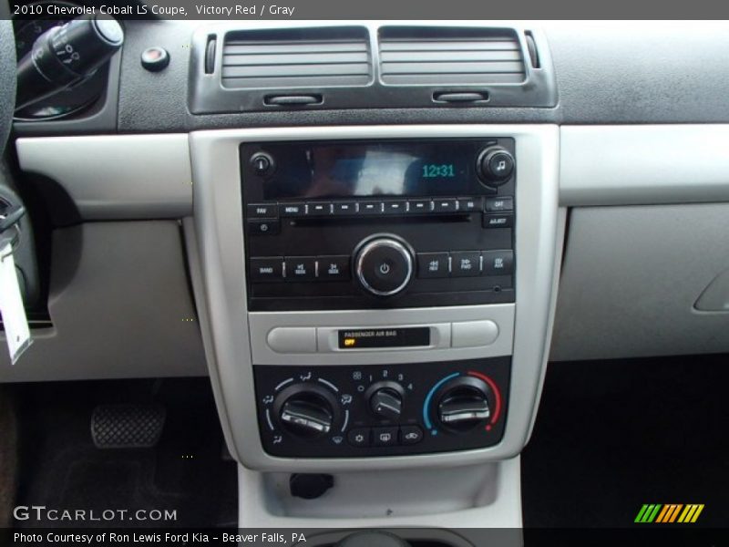 Victory Red / Gray 2010 Chevrolet Cobalt LS Coupe